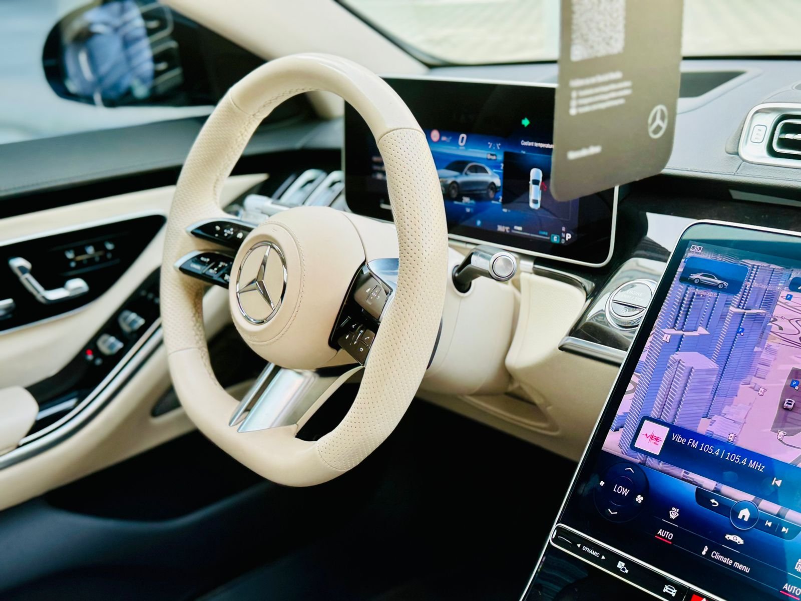 Mercedes S500 2023 – Black Sedan, 5 Seaters, GCC Specs, Full Option, Safety Feature-CARLUX RENT A CAR